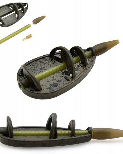 Rinkinys 3 x Šėryklėlė "Method Feeder" 30 g 3 x Šėryklėlė "Method Feeder" 40 g Formelė