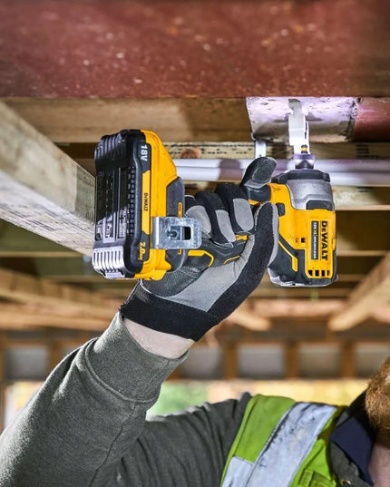 DEWALT 18V XR rinkinys: smūginis gręžtuvas ir smūginis suktuvas, akumuliatorinis, naujas