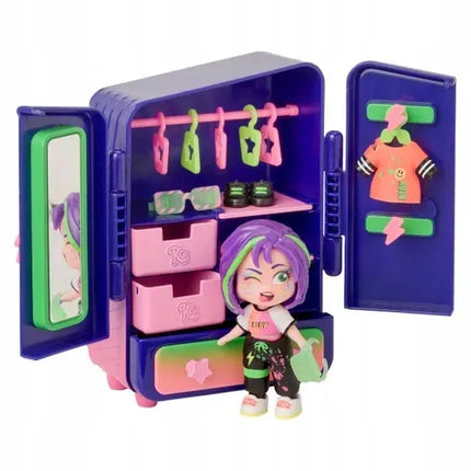 KOOKYLOOS Robin’s Wardrobe lėlės ir spintos rinkinys