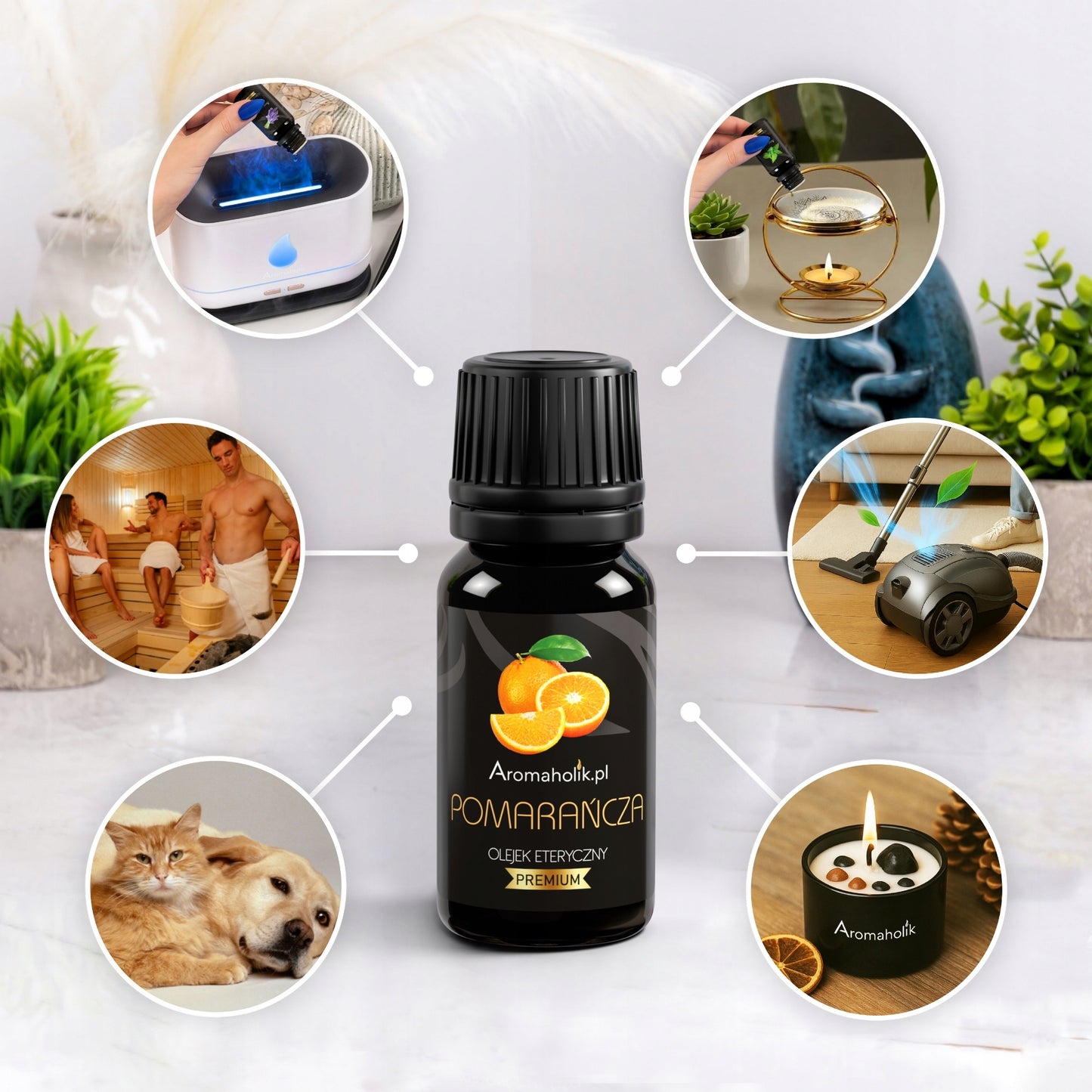 Kalėdinis eterinių aliejų rinkinys | Rinkinys namams