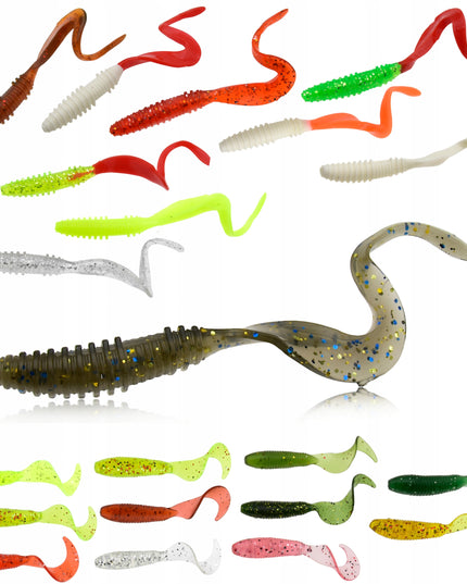 JAXON Masalų rinkinys dėžutėje: kabliukai, svareliai, masalai, 88 vnt.