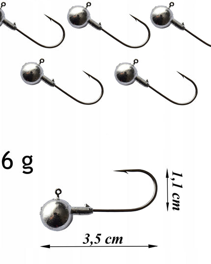 JAXON Masalų rinkinys dėžutėje: kabliukai, svareliai, masalai, 88 vnt.