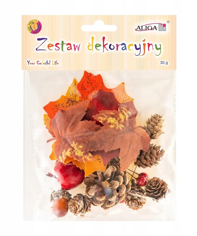 Rudens dekoracijų rinkinys 30 g.