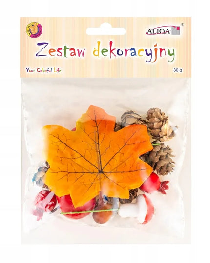 Rudens dekoracijų rinkinys 30 g.