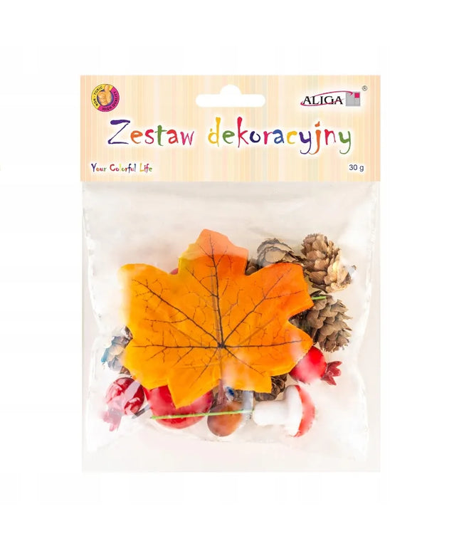 Rudens dekoracijų rinkinys 30 g.