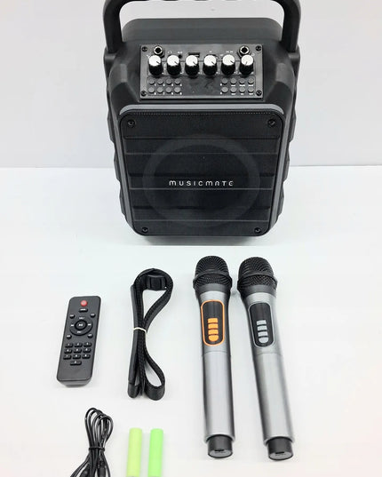 Karaoke rinkinys MusicMate MM-SC300, 18 W, juodas