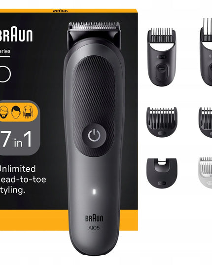 BRAUN Series 5 AIO5520 – 7-in-1 daugiafunkcis kūno priežiūros rinkinys
