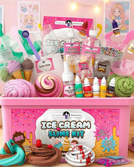 „SWEET SHAKE“ gleivės gaminimo rinkinys | „Slime Box DIY“ | Bestseller