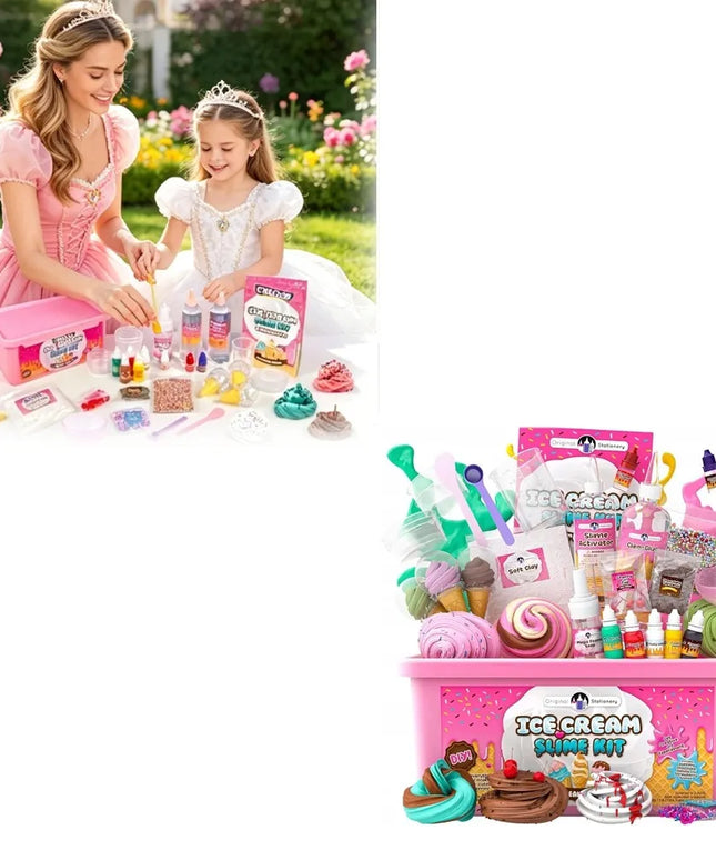 „SWEET SHAKE“ gleivės gaminimo rinkinys | „Slime Box DIY“ | Bestseller