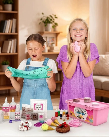 „SWEET SHAKE“ gleivės gaminimo rinkinys | „Slime Box DIY“ | Bestseller