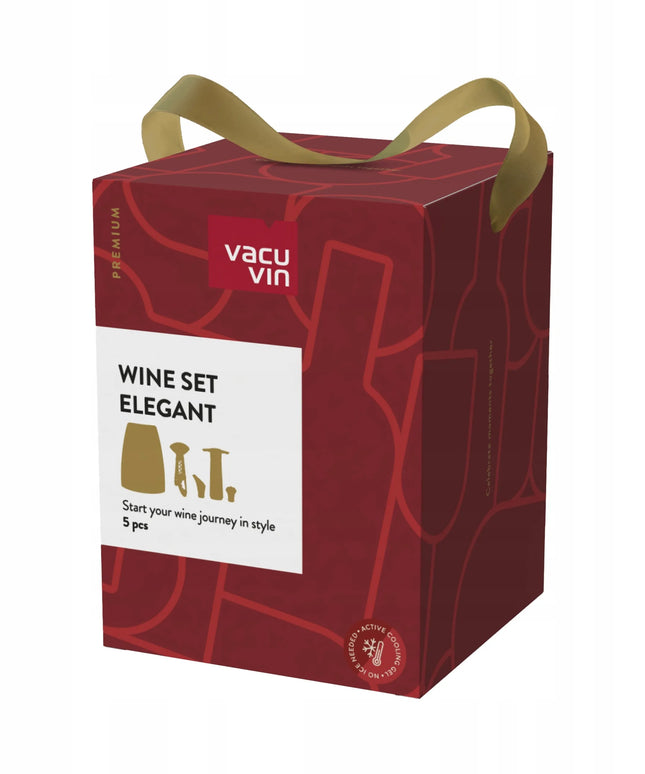 5-in-1 vyno rinkinys VACU VIN Elegant stilingoje pakuotėje