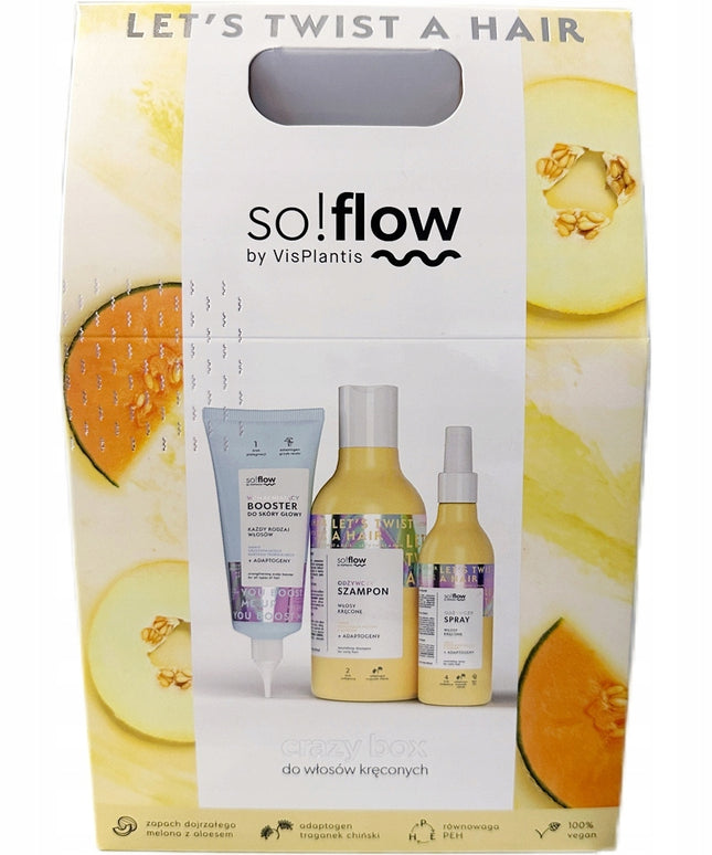 Šampūnas garbanotiems plaukams so!flow