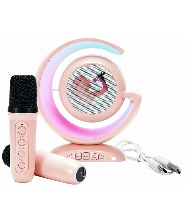 MusicMate RainbowDust MM-SC70-P karaokės rinkinys