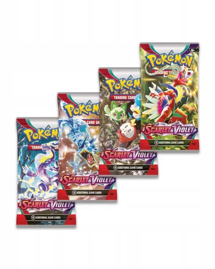 „Pokémon TCG: Scarlet & Violet – Base Set“ kortų rinkinys – papildymo pakelis (1 pakelis)