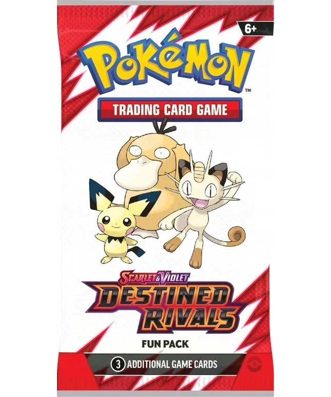„Pokémon TCG“ kortelių rinkinys: S&V – „Destined Rivals“ „Fun Pack“ (1 pakelis)