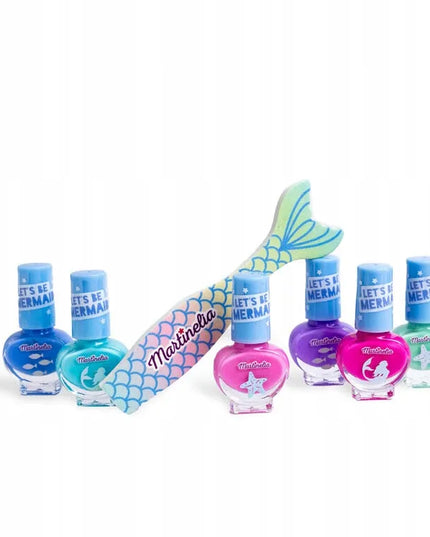 Vaikiškų nagų lakų rinkinys „Let's Be Mermaids“ Martinelia, 1 vnt.