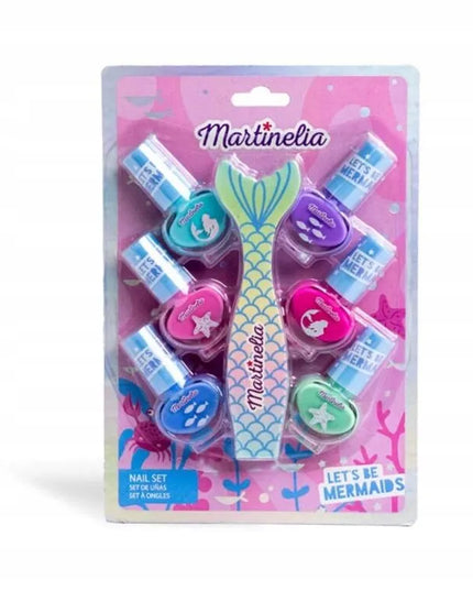 Vaikiškų nagų lakų rinkinys „Let's Be Mermaids“ Martinelia, 1 vnt.
