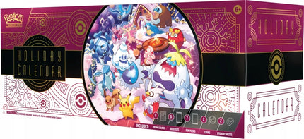 Originalių „Pokémon TCG: Holiday Calendar 2025“ kortų rinkinys