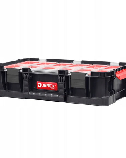 Įrankių dėžių rinkinys su ratukais Qbrick System TWO SET 6w1