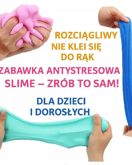 9 spalvų slime rinkinys | minkšta, kvapni masė vaikams, CE, EN 71