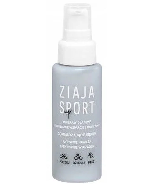 Ziaja Sport Up mineralinis jauninantis veido serumas, 50 ml
