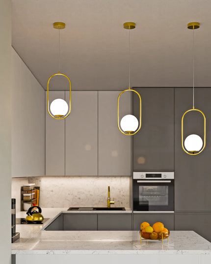 Smartled auksinis pakabinamas lubinis šviestuvas LED E27