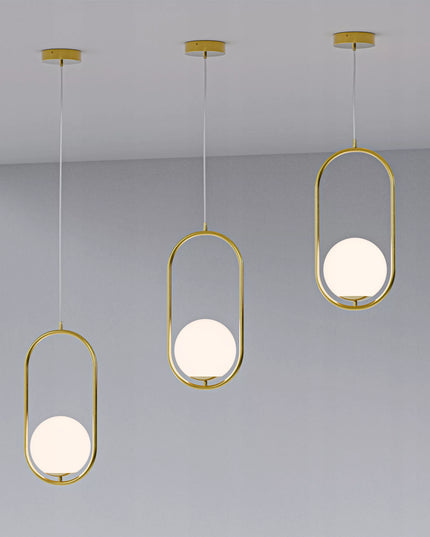 Smartled auksinis pakabinamas lubinis šviestuvas LED E27