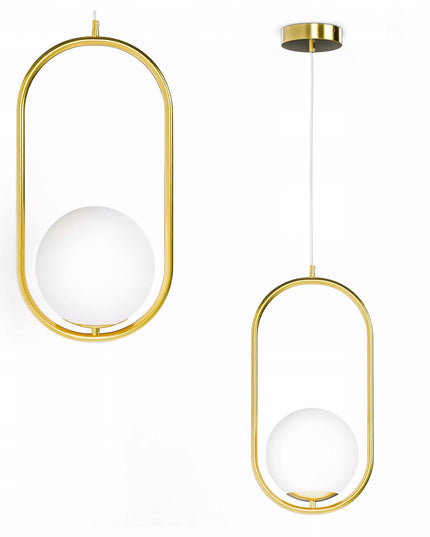 Smartled auksinis pakabinamas lubinis šviestuvas LED E27