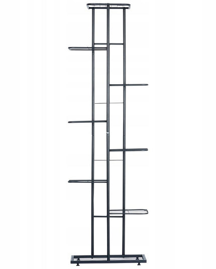 8 pakopų metalinis gėlių stovas vazonams, augalams, gėlytėms