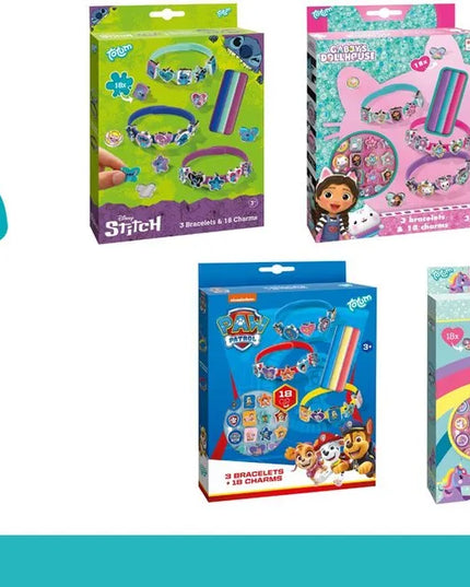 Totum kūrybinis apyrankių su pakabukais gamybos rinkinys „Stitch“
