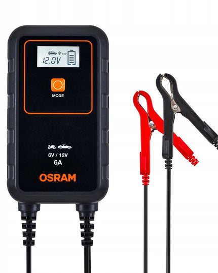 OSRAM BATTERYcharge 906 automobilinis akumuliatoriaus įkroviklis, 6 A