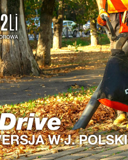 Akumuliatorinis lapų pūstuvas-siurblys DAEWOO DABL 9042Li SET + 2 akumuliatoriai + įkroviklis