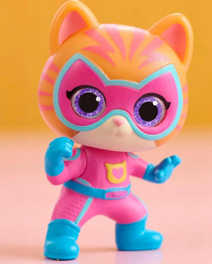 DISNEY JUNIOR SUPER KITTIES mini staigmenos figūrėlė, katytė, nuo 3 metų