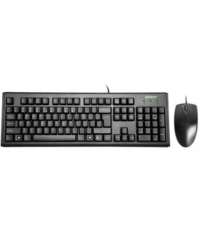 A4 Tech laidinis klaviatūros ir pelės rinkinys KM-72620D, USB, juodas
