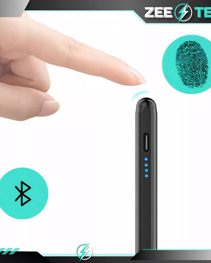 Universalus jutiklinis rašiklis ZeeTech telefonui, planšetei ir nešiojamam kompiuteriui su 4 keičiamais antgaliais