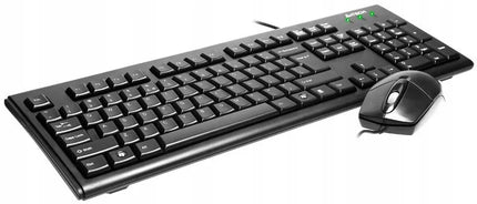 A4TECH KRS-8372 laidinis klaviatūros ir pelės rinkinys, juodas