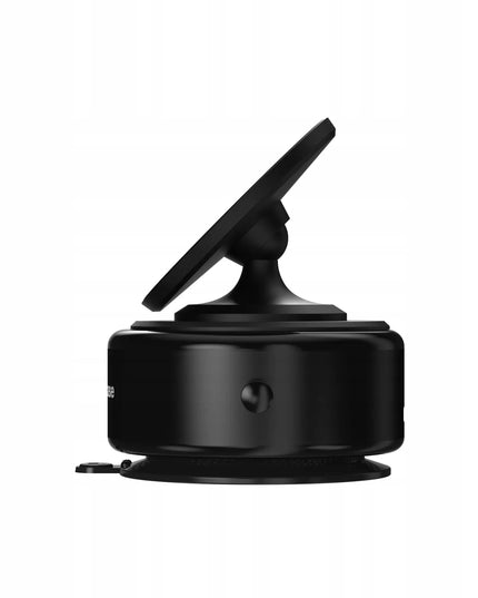 Spacecase automatinis magnetinis automobilinis telefono laikiklis su siurbtuku, skirtas MagSafe, juodas