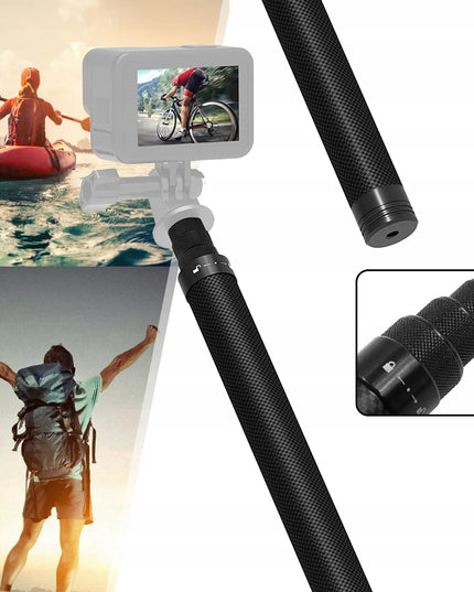 Nematoma asmenukių lazda „Insta360 X4/ONE X2/ONE R“, reguliuojama iki 3 m