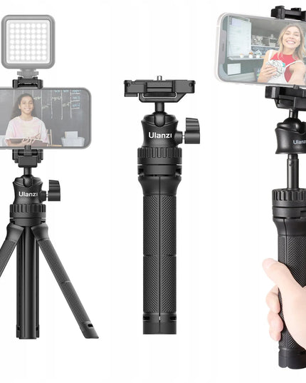 Stalinis monopodas ULANZI MT-34 beveidrodiniam fotoaparatui, vaizdo kamerai ir išmaniajam telefonui