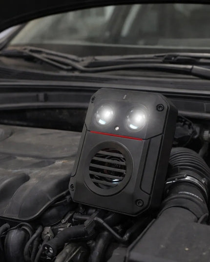 Ultragarsinis graužikų, pelių, kiaunių ir žiurkių baidytuvas automobiliui, USB, IP65