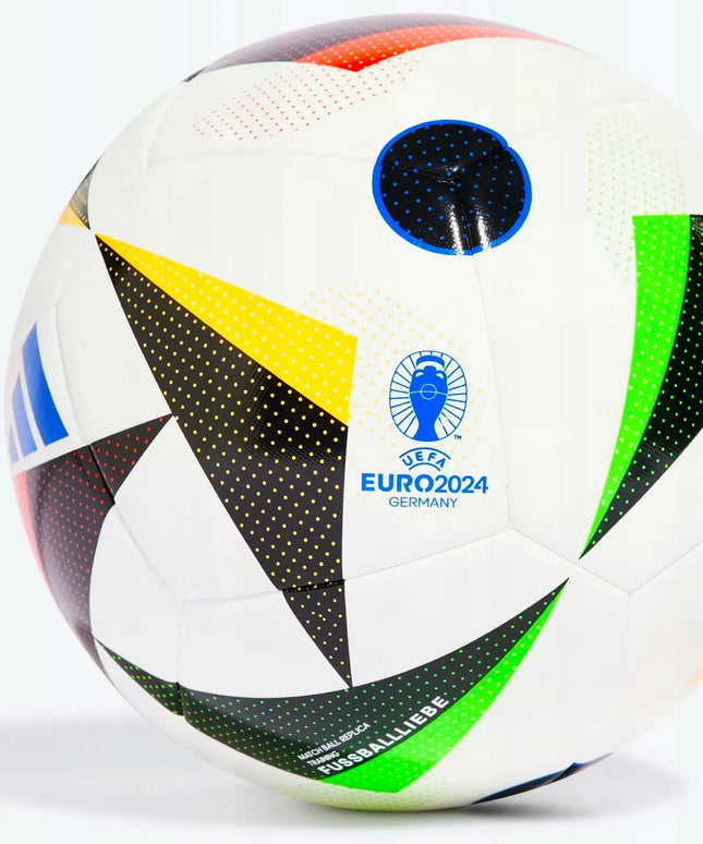 Adidas Euro 2024 futbolo treniruočių kamuolys vaikams, 3 dydis