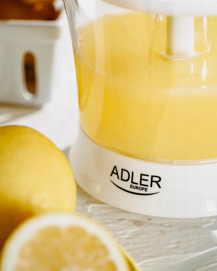 Adler AD 4014 elektrinė citrusinių vaisių spaustuvė, 60W, 1L, minkštimo kontrolė