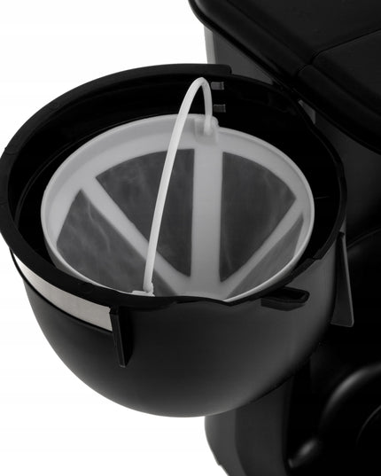 Adler AD 4381b lašinis kavos aparatas 0,6L – kompaktiškas, 600W, su anti-drip sistema ir 40 min. šilumos palaikymu