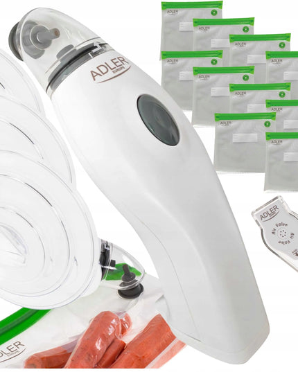 Adler AD 4514 vakuuminis siurblys + vakuuminio pakavimo rinkinys su maišeliais
