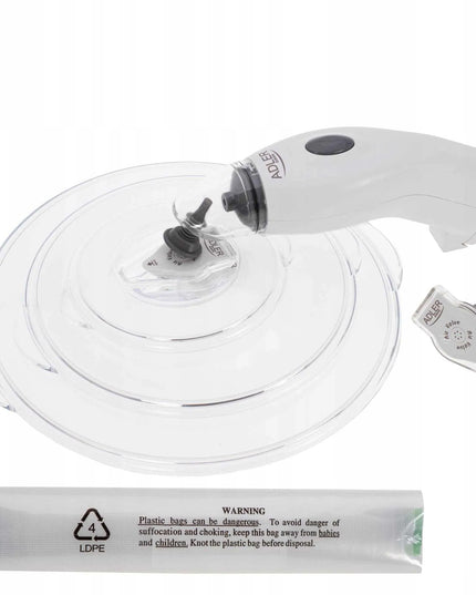 Adler AD 4514 vakuuminis siurblys + vakuuminio pakavimo rinkinys su maišeliais