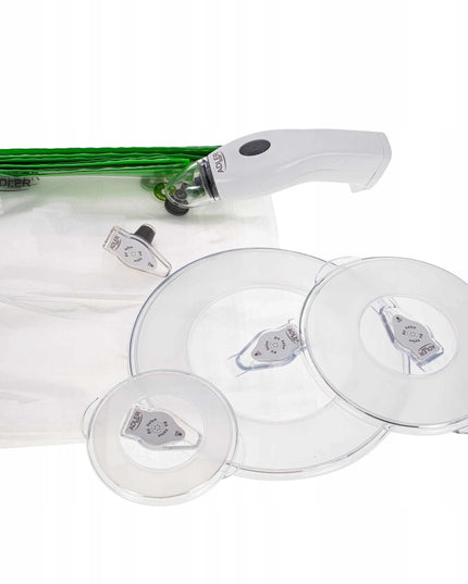 Adler AD 4514 vakuuminis siurblys + vakuuminio pakavimo rinkinys su maišeliais