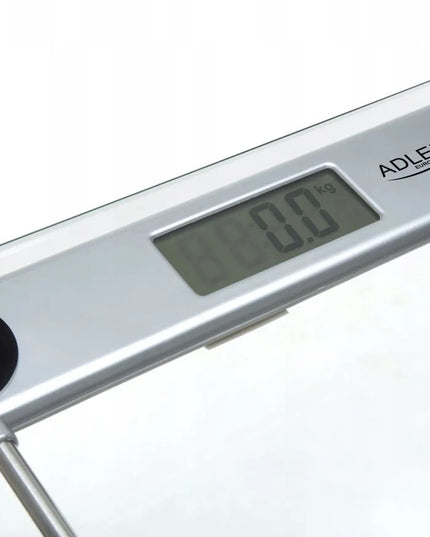 Adler AD 8121 tiksli elektroninė stiklinė vonios svarstyklė iki 150kg LCD