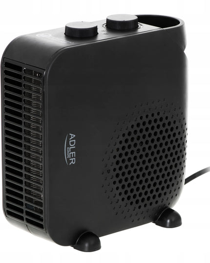 Adler elektrinis ventiliatorinis šildytuvas 2000W 7725B juodas