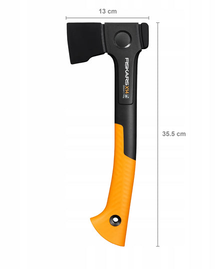 FISKARS X-SERIES X14 XS m mažasis dailidės kirvis medienos pjovimui 35 cm
