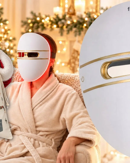 Fit4Med LED veido kaukė fototerapijai – 4 režimai, valdymo pultelis ir dovanų maišelis
